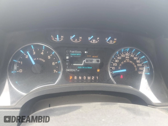 2012 Ford F-150 XL with VIN 1FTEW1CMXCKD28821, listed as a Copart auction lot 69767774 with 340,324 mi miles and Salvage Title. Bid and sale history available at carsss.com. Image 9.