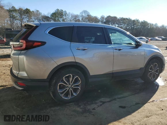 2021 Honda CR-V EX with VIN 7FARW1H5XME012891, listed as a Copart auction lot 86618774 with 79,240 mi miles and Salvage Title. Bid and sale history available at carsss.com. Image 3.