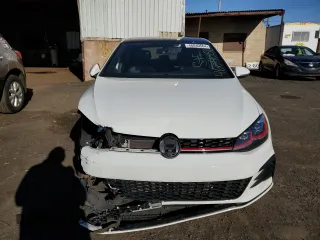 2019 Volkswagen Golf GTI S with VIN 3VW6T7AU6KM015496, listed as a Copart auction lot 46040564 with 49,972 mi miles and Salvage Title. Bid and sale history available at carsss.com. Image 5.