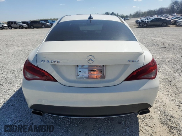 2016 Mercedes-Benz CLA 250 with VIN WDDSJ4GB1GN363642, listed as a Copart auction lot 50514635 with 52,638 mi miles and Salvage Title. Bid and sale history available at DreamBid. Image 6.