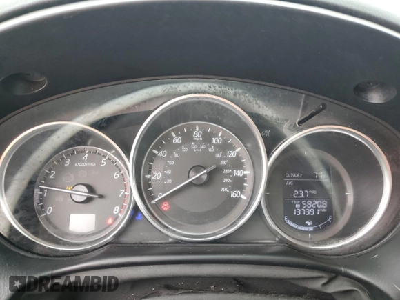 2016 Mazda CX-5 Sport с VIN JM3KE4BYXG0773984, выставлен на аукционе Copart как лот 80198194 с пробегом 137 391 миль миль и Чистый • Clean title. История ставок и продаж доступна на DreamBid. Изображение 9.