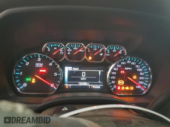 2014 Chevrolet Silverado 1500 LT with VIN 1GCVKREC9EZ314384, listed as a Copart auction lot 49292245 with 123,386 mi miles and Salvage Title. Bid and sale history available at DreamBid. Image 9.