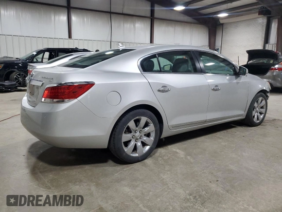2010 Buick LaCrosse CXL with VIN 1G4GC5EGXAF217400, listed as a Copart auction lot 53442355 with 106,247 mi miles and Salvage Title. Bid and sale history available at carsss.com. Image 3.