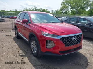 2019 Hyundai Santa Fe SE z VIN 5NMS2CAD1KH028429, wystawiony jako IAAI lot #42326690 z przebiegiem 120 278 mil mil oraz . Historia ofert i sprzedaży dostępna na DreamBid. Obrazek 1.