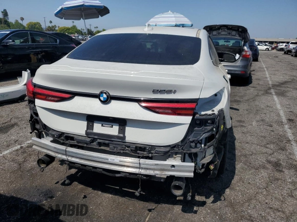 2021 BMW 2 Series 228i with VIN WBA53AK06M7H35952, listed as a Copart auction lot 63047585 with 15,701 mi miles and Salvage title. Bid and sale history available at DreamBid. Image 6.