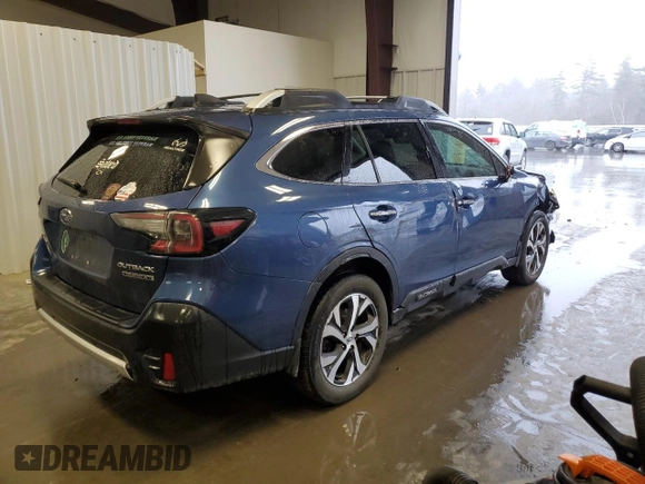 2021 Subaru Outback Touring XT with VIN 4S4BTGPD1M3225464, listed as a Copart auction lot 49187535 with 69,155 mi miles and Salvage title. Bid and sale history available at DreamBid. Image 3.