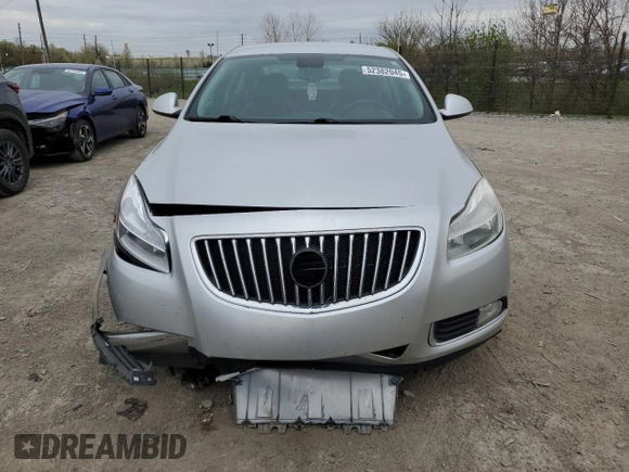 2011 Buick Regal CXL RL1 with VIN 2G4GN5EC7B9210972, listed as a Copart auction lot 52382045 with 136,630 mi miles and Clean title. Bid and sale history available at DreamBid. Image 5.
