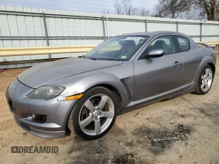 2005 Mazda RX-8 with VIN JM1FE173450156633, listed as a Copart auction lot 47253255 with 115,153 mi miles and Salvage Title. Bid and sale history available at carsss.com. Image 1.