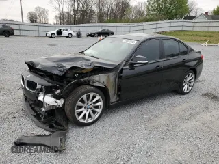 2016 BMW 3 Series 320i xDrive z VIN WBA8E5G53GNU22017, wystawiony jako Copart lot #49863855 z przebiegiem 95 217 mil mil oraz Szkoda całkowita • Salvage title. Historia ofert i sprzedaży dostępna na DreamBid. Obrazek 1.