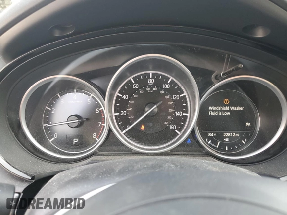 2022 Mazda CX-9 Touring with VIN JM3TCBCY6N0624661, listed as a Copart auction lot 53085015 with 22,812 mi miles and Salvage title. Bid and sale history available at DreamBid. Image 9.