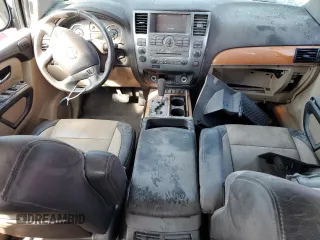 2015 Nissan Armada Platinum z VIN 5N1BA0NF2FN623534, wystawiony jako Copart lot #43910765 z przebiegiem 110 270 mil mil oraz Szkoda całkowita • Salvage title. Historia ofert i sprzedaży dostępna na DreamBid. Obrazek 8.