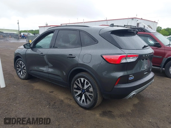 2020 Ford Escape SE Sport Hybrid with VIN 1FMCU0BZ0LUC52871, listed as a IAAI auction lot 42225741 with Not provided miles and . Bid and sale history available at DreamBid. Image 3.