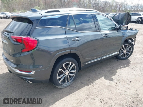 2019 GMC Terrain Denali z VIN 3GKALXEX5KL340085, wystawiony jako IAAI lot #42049755 z przebiegiem 16 810 mil mil oraz . Historia ofert i sprzedaży dostępna na DreamBid. Obrazek 4.