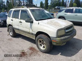 2002 Chevrolet Tracker z VIN 2CNBJ13C726919100, wystawiony jako IAAI lot #42309454 z przebiegiem Nie podano mil oraz . Historia ofert i sprzedaży dostępna na DreamBid. Obrazek 1.