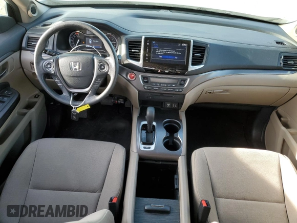 2017 Honda Pilot EX with VIN 5FNYF6H38HB031383, listed as a Copart auction lot 45213375 with 91,290 mi miles and Salvage Title. Bid and sale history available at DreamBid. Image 8.