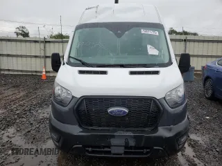 2023 Ford Transit Cargo with VIN 1FTBR2X81PKA94796, listed as a Copart auction lot 59571775 with 17,769 mi miles and Salvage title. Bid and sale history available at DreamBid. Image 5.