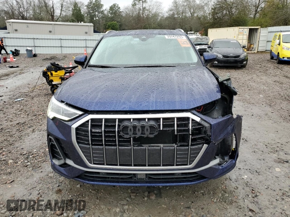 2021 Audi Q3 S line Premium Plus with VIN WA1EECF38M1001871, listed as a Copart auction lot 39747293 with 29,219 mi miles. Bid and sale history available at carsss.com. Image 5.