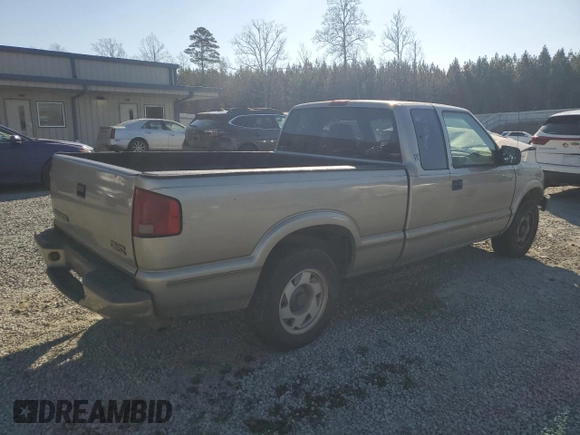 1999 GMC Sonoma SLS with VIN 1GTCS19X5X8516220, listed as a Copart auction lot 42580125 with 0 mi miles and Salvage Title. Bid and sale history available at carsss.com. Image 3.