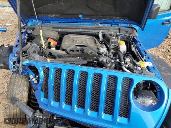 2022 Jeep Wrangler Unlimited Sport z VIN 1C4HJXDN6NW232539, wystawiony jako Copart lot #43936495 z przebiegiem 29 571 mil mil oraz Szkoda całkowita • Salvage title. Historia ofert i sprzedaży dostępna na DreamBid. Obrazek 13.