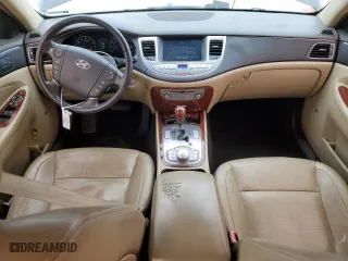 2013 Hyundai Genesis 5.0L R-Spec with VIN KMHGC4DHXDU246092, listed as a Copart auction lot 45556245 with 139,951 mi miles and Salvage Title. Bid and sale history available at carsss.com. Image 8.