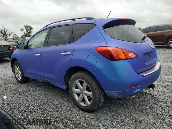 2009 Nissan Murano SL z VIN JN8AZ18U59W012781, wystawiony jako Copart lot #59752955 z przebiegiem 166 693 mil mil oraz Czysty tytuł • Clean title. Historia ofert i sprzedaży dostępna na DreamBid. Obrazek 2.
