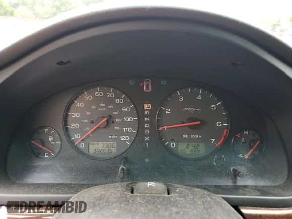 2002 Subaru Legacy Outback with VIN 4S3BH675927625674, listed as a Copart auction lot 59681475 with 302,635 mi miles and Salvage title. Bid and sale history available at DreamBid. Image 9.