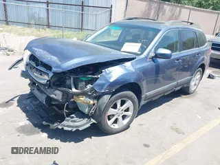 2013 Subaru Outback Premium with VIN 4S4BRBHCXD3268465, listed as a IAAI auction lot 42559125 with 122,768 mi miles and . Bid and sale history available at DreamBid. Image 2.