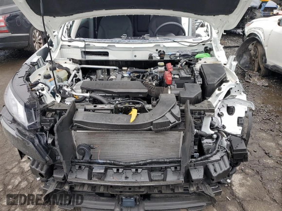 2024 Nissan Rogue S with VIN 5N1BT3AB3RC742658, listed as a Copart auction lot 45231345 with Not Provided miles and Salvage Title. Bid and sale history available at DreamBid. Image 12.