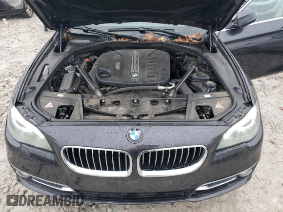 2015 BMW 5 Series 535d xDrive with VIN WBAFV3C58FD687019, listed as a Copart auction lot 81601614 with 73,836 mi miles and Clean title. Bid and sale history available at DreamBid. Image 12.