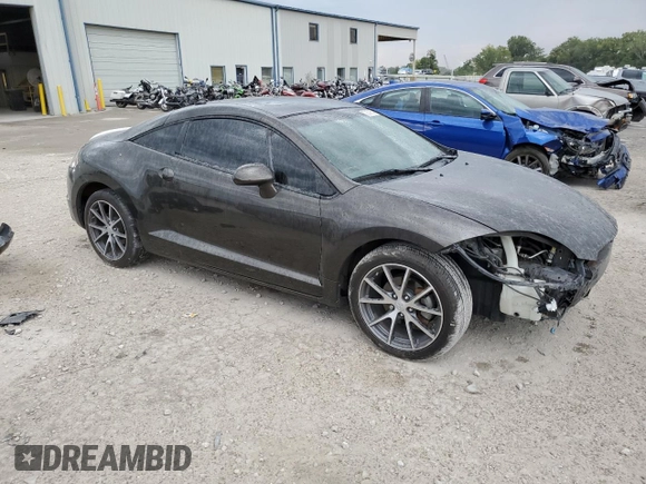 2012 Mitsubishi Eclipse GT with VIN 4A31K3DT2CE002213, listed as a Copart auction lot 72279634 with 113,963 mi miles and Salvage Title. Bid and sale history available at carsss.com. Image 4.
