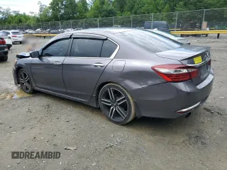 2016 Honda Accord Sport with VIN 1HGCR2F55GA116883, listed as a Copart auction lot 57898515 with 233,007 mi miles and Salvage title. Bid and sale history available at DreamBid. Image 2.