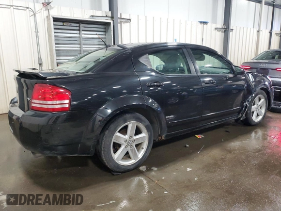 2008 Dodge Avenger R/T with VIN 1B3LC76M68N108372, listed as a Copart auction lot 42932185 with 157,140 mi miles and Salvage Title. Bid and sale history available at DreamBid. Image 3.