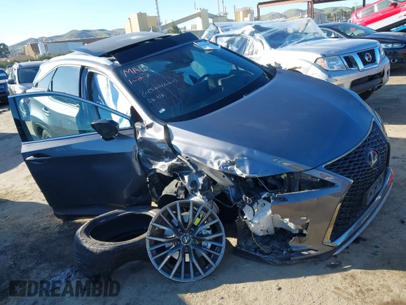 2021 Lexus RX 350 F Sport z VIN 2T2YZMDA7MC281269, wystawiony jako IAAI lot #41418485 z przebiegiem 40 913 mil mil oraz . Historia ofert i sprzedaży dostępna na DreamBid. Obrazek 1.