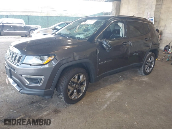 2019 Jeep Compass High Altitude z VIN 3C4NJDCB0KT741990, wystawiony jako IAAI lot #42566781 z przebiegiem 61 041 mil mil oraz . Historia ofert i sprzedaży dostępna na DreamBid. Obrazek 17.