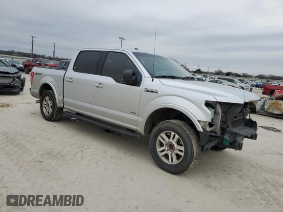 2016 Ford F-150 XL with VIN 1FTEW1CG2GKD29901, listed as a Copart auction lot 44783715 with 198,061 mi miles and Salvage Title. Bid and sale history available at DreamBid. Image 4.