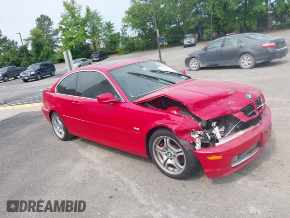 2002 BMW 3 Series 330Ci with VIN WBABN53412JU39577, listed as a IAAI auction lot 42320880 with 120,153 mi miles and . Bid and sale history available at DreamBid. Image 1.