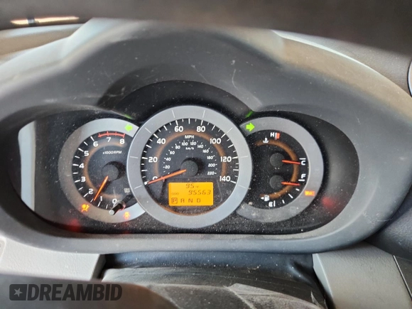 2010 Toyota RAV4 with VIN 2T3ZF4DV8AW036132, listed as a Copart auction lot 61087705 with 95,563 mi miles and Salvage title. Bid and sale history available at DreamBid. Image 9.