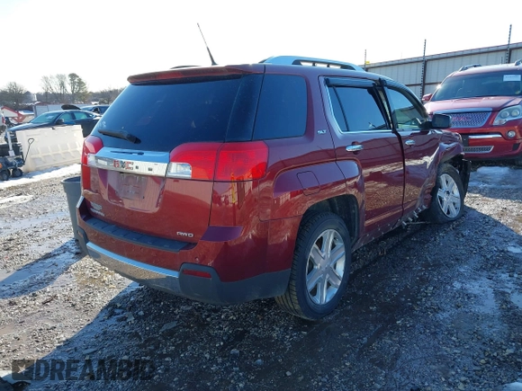 2011 GMC Terrain SLT-2 with VIN 2CTFLXEC6B6338109, listed as a IAAI auction lot 41301788 with 1 mi miles. Bid and sale history available at carsss.com. Image 4.