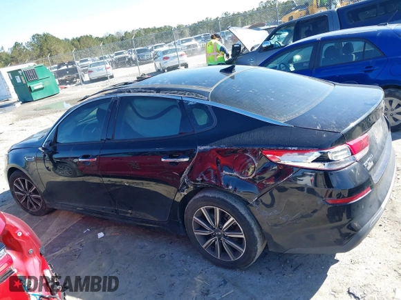 2019 Kia Optima LX with VIN 5XXGT4L37KG321862, listed as a IAAI auction lot 41744721 with 105,875 mi miles. Bid and sale history available at carsss.com. Image 15.