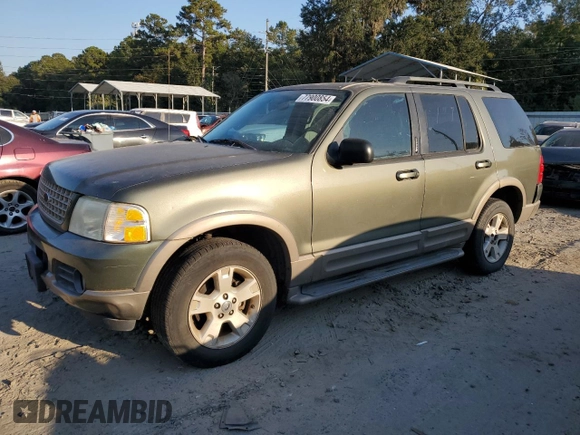 2003 Ford Explorer Eddie Bauer z VIN 1FMZU64K73UA52146, wystawiony jako Copart lot #77900854 z przebiegiem 267 760 mil mil oraz Szkoda całkowita • Salvage title. Historia ofert i sprzedaży dostępna na DreamBid. Obrazek 1.