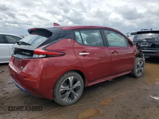 2021 Nissan LEAF SV Plus z VIN 1N4BZ1CV6MC552656, wystawiony jako Copart lot #58593635 z przebiegiem 28 771 mil mil oraz Szkoda całkowita • Salvage title. Historia ofert i sprzedaży dostępna na DreamBid. Obrazek 3.