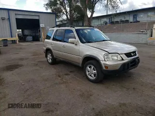 2000 Honda CR-V SE with VIN JHLRD1876YC038767, listed as a Copart auction lot 70855014 with 200,168 mi miles and Salvage Title. Bid and sale history available at carsss.com. Image 12.
