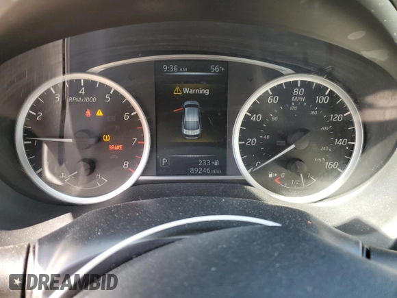 2017 Nissan Sentra S with VIN 3N1AB7AP7HY287960, listed as a Copart auction lot 53664385 with 89,246 mi miles and Salvage Title. Bid and sale history available at DreamBid. Image 9.
