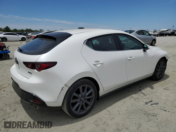 2024 Mazda 3 S Preferred with VIN JM1BPALM3R1652336, listed as a Copart auction lot 63637735 with 6,202 mi miles and Salvage title. Bid and sale history available at DreamBid. Image 3.