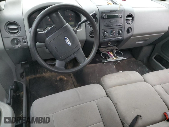 2005 Ford F-150 XL z VIN 1FTVF12575NB23159, wystawiony jako Copart lot #84847554 z przebiegiem Nie podano mil oraz Szkoda całkowita • Salvage title. Historia ofert i sprzedaży dostępna na DreamBid. Obrazek 8.