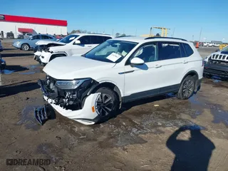 2024 Volkswagen Tiguan S with VIN 3VVRB7AX3RM146054, listed as a IAAI auction lot 41070662 with 4,756 mi miles. Bid and sale history available at carsss.com. Image 19.