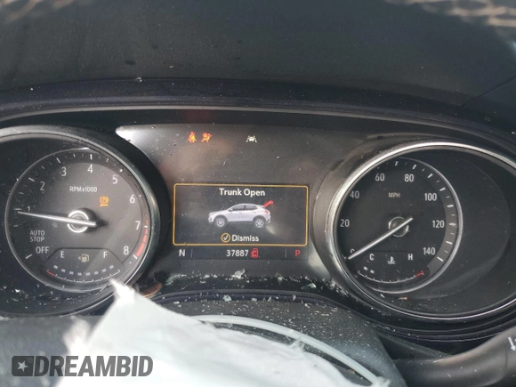 2023 Buick Encore GX Preferred with VIN KL4MMBS21PB152040, listed as a Copart auction lot 60157905 with 37,887 mi miles and Non repairable. Bid and sale history available at DreamBid. Image 9.