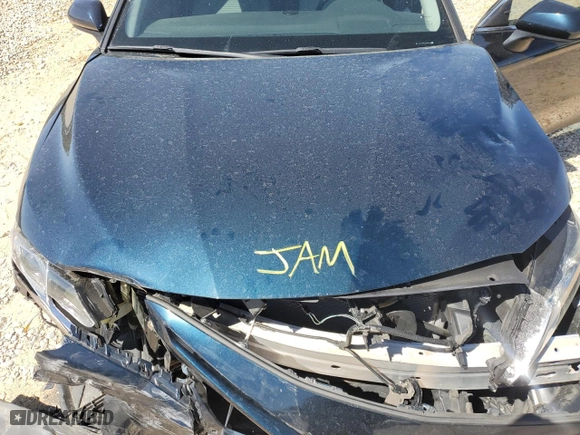 2020 Toyota Camry SE with VIN 4T1G11AK6LU906647, listed as a Copart auction lot 49970695 with 54,853 mi miles and Salvage Title. Bid and sale history available at carsss.com. Image 12.
