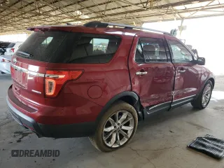 2014 Ford Explorer XLT with VIN 1FM5K7D85EGA32347, listed as a Copart auction lot 46154745 with 167,326 mi miles and Salvage Title. Bid and sale history available at carsss.com. Image 3.
