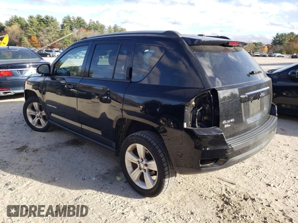 2016 Jeep Compass Sport with VIN 1C4NJDBB1GD521904, listed as a Copart auction lot 65169062 with 125,228 mi miles. Bid and sale history available at carsss.com. Image 3.